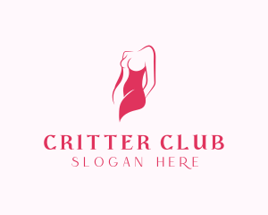 Elegant Woman Body logo design