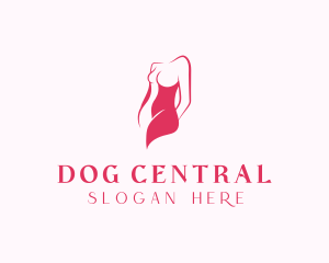 Elegant Woman Body logo design