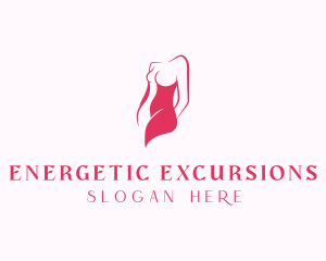 Elegant Woman Body logo design