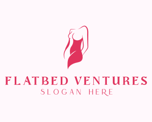 Elegant Woman Body logo design