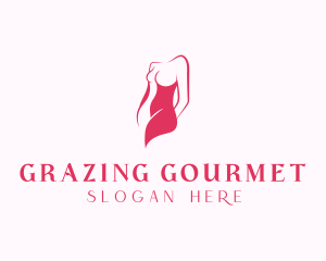 Elegant Woman Body logo design