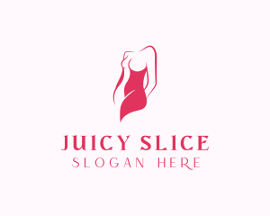 Elegant Woman Body logo design