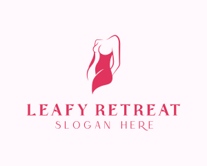 Elegant Woman Body logo design