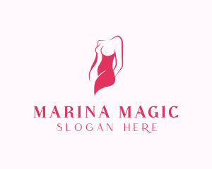 Elegant Woman Body logo design