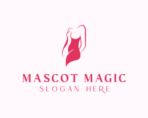 Elegant Woman Body logo design