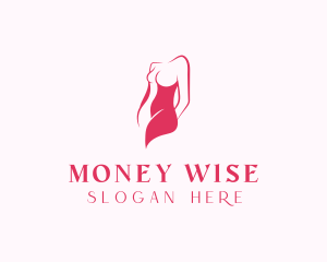 Elegant Woman Body logo design