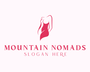 Elegant Woman Body logo design