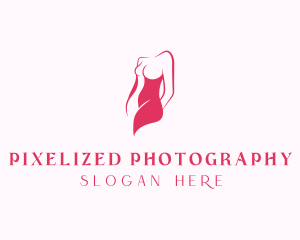 Elegant Woman Body logo design