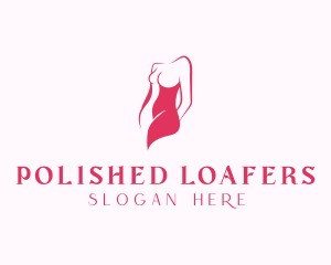 Elegant Woman Body logo design