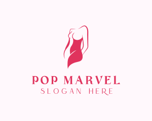 Elegant Woman Body logo design