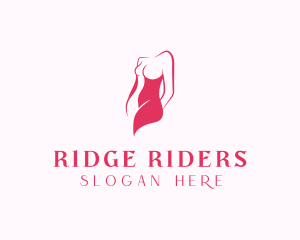 Elegant Woman Body logo design