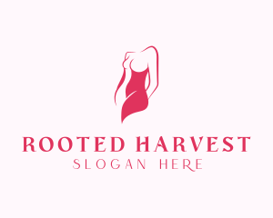 Elegant Woman Body logo design