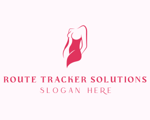 Elegant Woman Body logo design