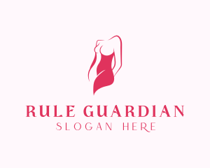 Elegant Woman Body logo design