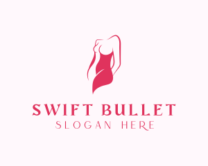 Elegant Woman Body logo design