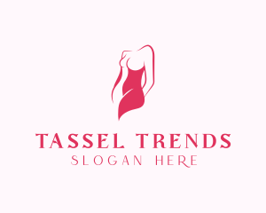 Elegant Woman Body logo design