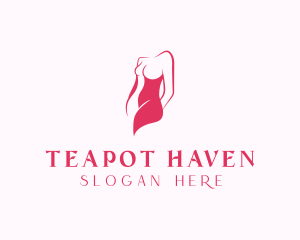 Elegant Woman Body logo design