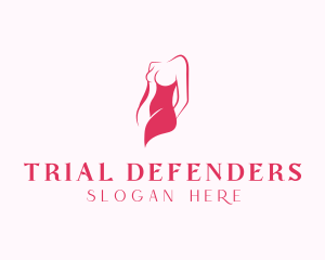 Elegant Woman Body logo design