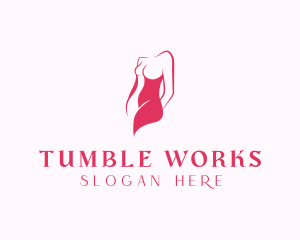 Elegant Woman Body logo design