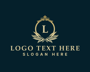 Noble - Premium Ornament Crest logo design