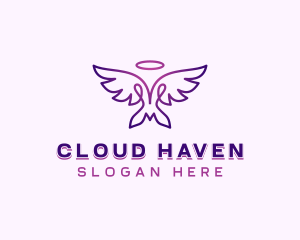 Spiritual Heavenly Wings logo