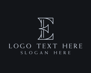 Elegant Boutique Letter E logo