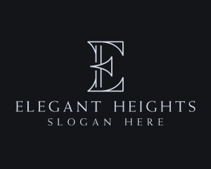 Elegant Boutique Letter E logo design