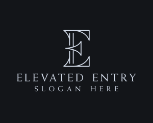 Elegant Boutique Letter E logo design