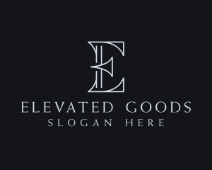 Elegant Boutique Letter E logo design