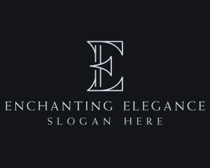 Elegant Boutique Letter E logo design