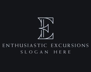 Elegant Boutique Letter E logo design