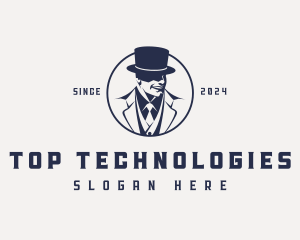 Gentleman Top Hat logo