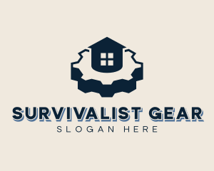 Gear Handyman Repair logo design