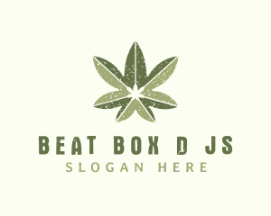 Green Herbal Marijuana Logo