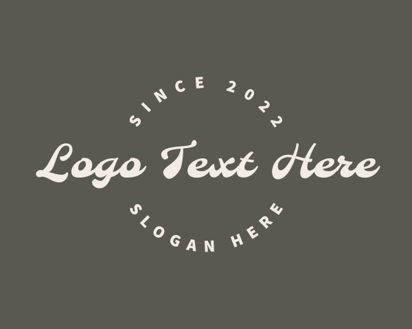 Generic Script Business logo