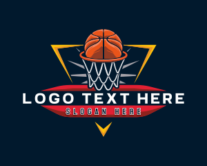 Basketball Sports Varsity logo