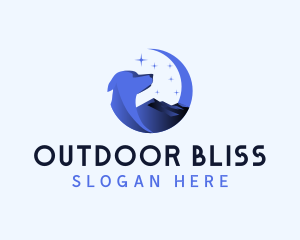 Dog Mountain Outdoors logo design