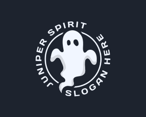 Scary Phantom Ghost logo design