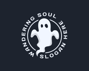 Scary Phantom Ghost logo design