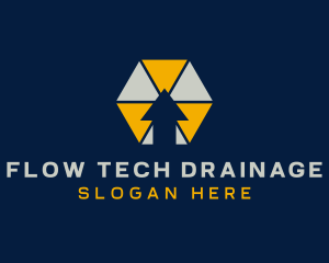 Arrow Tech Agency logo design