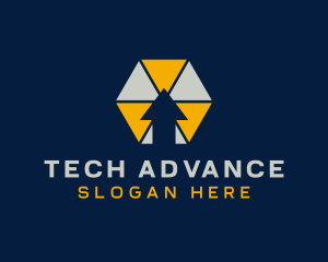 Arrow Tech Agency logo design