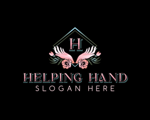 Wellness Hand Spa logo design