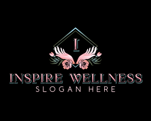 Wellness Hand Spa logo design