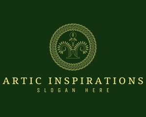 Elegant Ornament Firm logo design