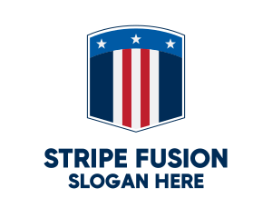 Stars And Stripes Security  logo design