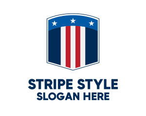 Stars And Stripes Security  logo design