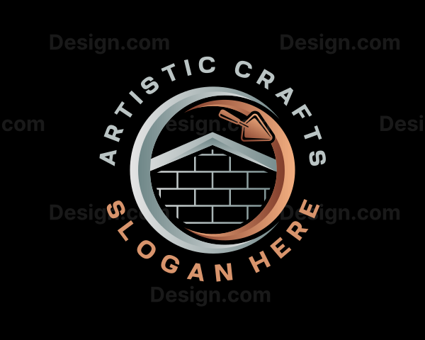 House Builder Brick Logo