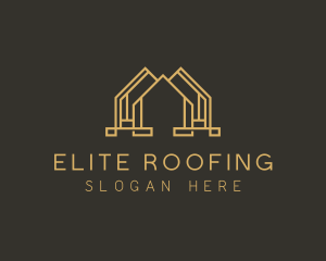 Roofing Contractor Roof logo design