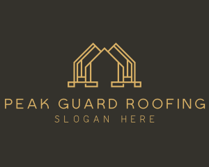 Roofing Contractor Roof logo
