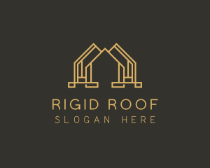 Roofing Contractor Roof logo design